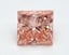 3.04 Ct. Fancy Vivid Pink Princess Lab Grown Diamond