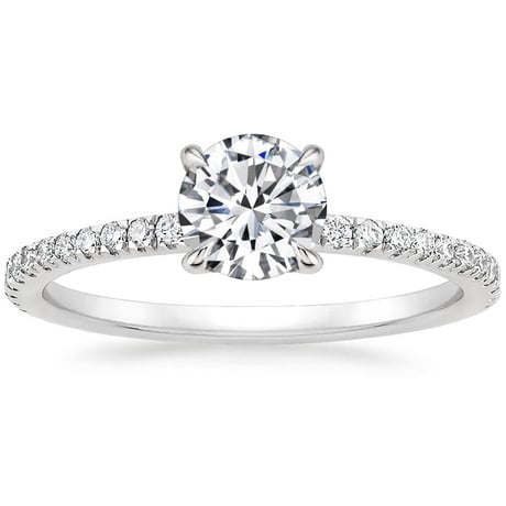 18K White Gold Luxe Viviana Diamond Bridal Set (1/2 ct. tw.)