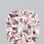 3.07 Ct. Fancy Intense Pink Cushion Lab Grown Diamond