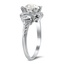 The Roseanne Ring, smalltop view on a hand