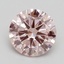 1.90 Ct. Fancy Intense Pink Round Lab Grown Diamond