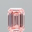 1.51 Ct. Fancy Vivid Pink Emerald Lab Grown Diamond