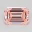 1.25 Ct. Fancy Intense  Pink Emerald Lab Grown Diamond