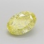 1.14 Ct. Fancy Intense Yellow Oval Lab Grown Diamond