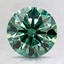 2.11 Ct. Fancy Vivid Pacific Green Round Lab Grown Diamond