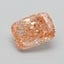 2.34 Ct. Fancy Intense Pinkish Orange Cushion Lab Grown Diamond