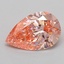 1.93 Ct. Fancy Vivid  Pink Pear Lab Grown Diamond