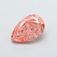1.61 Ct. Fancy Brownish Pink Pear Lab Grown Diamond