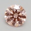 2.12 Ct. Fancy Intense Pink Round Lab Grown Diamond