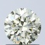 1.05 Ct. Fancy Light Yellow Round Lab Grown Diamond