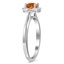 The Constantia Ring, smalltop view on a hand