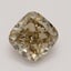 1.00 Ct. Fancy Dark Yellowish Brown Cushion Diamond