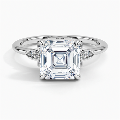 18K White Gold Fiore Diamond Ring