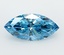 3.06 Ct. Fancy Vivid  Blue Marquise Lab Grown Diamond