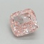 2.01 Ct. Fancy Vivid Pink Cushion Lab Grown Diamond