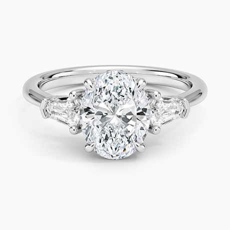 Shield Cut Three Stone Diamond Ring (1/4 ct. tw.)