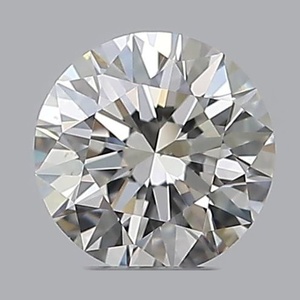 Round diamond — real photo