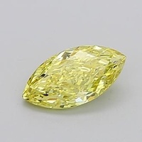 1.18 Ct. Fancy Intense Yellow Marquise Lab Grown Diamond