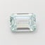 1.13 Ct. Fancy Intense Green Emerald Lab Grown Diamond