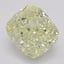 5.08 Ct. Fancy Light Yellow Cushion Diamond