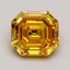 1.47 Ct. Fancy Vivid Yellowish Orange Emerald Lab Grown Diamond