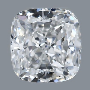 Cushion diamond — real photo