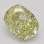 1.02 Ct. Fancy Intense Yellow Cushion Diamond