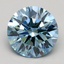 1.52 Ct. Fancy Blue Round Lab Grown Diamond