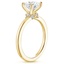 18K Yellow Gold Haven Diamond Ring, smallside view