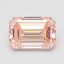 1.10 Ct. Fancy Intense Pink Emerald Lab Grown Diamond