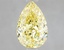 1.60 Ct. Fancy Vivid Yellow Pear Lab Grown Diamond