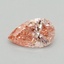 0.46 Ct. Fancy Vivid Pink Pear Lab Grown Diamond