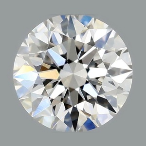 Round diamond — real photo