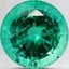 10.9mm Round Emerald