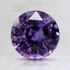 7.1x7mm Purple Round Sapphire