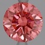 2.06 Ct. Fancy Vivid Pink Round Lab Grown Diamond