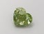 1.05 Ct. Fancy Vivid  Green Heart Lab Grown Diamond