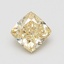 0.77 Ct. Fancy Yellow Cushion Lab Grown Diamond