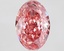 1.93 Ct. Fancy Vivid Pink Oval Lab Grown Diamond