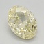 2.02 Ct. Fancy Yellow Oval Lab Grown Diamond