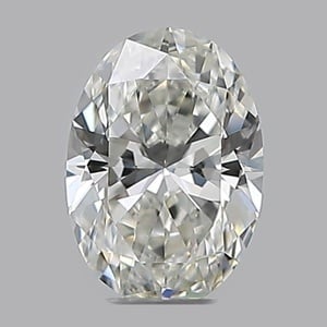 Oval diamond — real photo