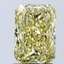 2.06 Ct. Fancy Intense Yellow Radiant Lab Grown Diamond