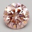 3.01 Ct. Fancy Intense Pink Round Lab Grown Diamond
