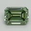 2.16 Ct. Fancy Vivid Green Emerald Lab Grown Diamond