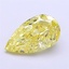 1.78 Ct. Fancy Intense  Yellow Pear Lab Grown Diamond