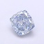 1.14 Ct. Fancy Intense  Blue Cushion Lab Grown Diamond
