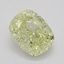 1.11 Ct. Fancy Light Yellow Cushion Diamond