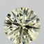 3.00 Ct. Fancy Light  Yellow Round Lab Grown Diamond