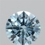 2.17 Ct. Fancy Vivid Blue Round Lab Grown Diamond