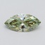 1.00 Ct. Fancy Intense Green Marquise Lab Grown Diamond